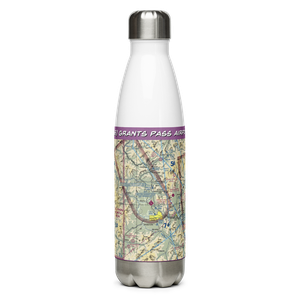Grants Pass Airport (3S8) VFR Sectional Water Bottle