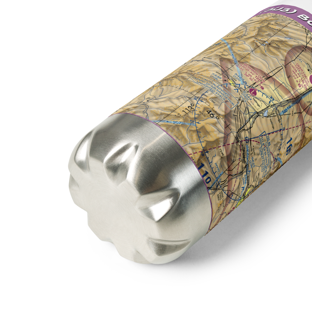 Bowman Field (3U3) VFR Sectional Water Bottle 