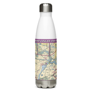 Grand Coulee Dam Airport (3W7) VFR Sectional Water Bottle