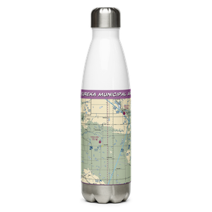 Eureka Municipal Airport (3W8) VFR Sectional Water Bottle