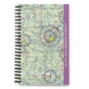 Richardson Airport (IL24) VFR Sectional Notebook