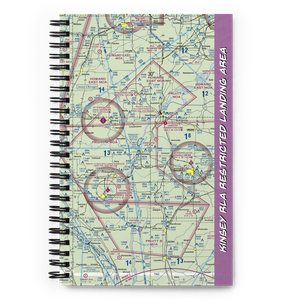 Kinsey RLA Restricted Landing Area (IL12) VFR Sectional Notebook