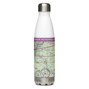 Thayer Memorial Airport (42M) VFR Sectional Water Bottle