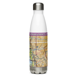 Morgan County Airport (42U) VFR Sectional Water Bottle