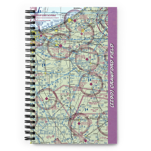 Crawford Field (II90) VFR Sectional Notebook