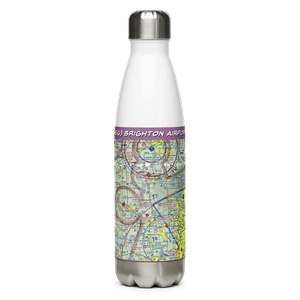 Brighton Airport (45G) VFR Sectional Water Bottle