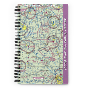 Clay Hill Farms Airport (II76) VFR Sectional Notebook