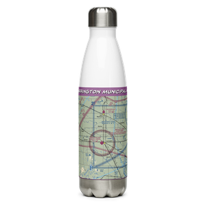 Carrington Municipal Airport (46D) VFR Sectional Water Bottle