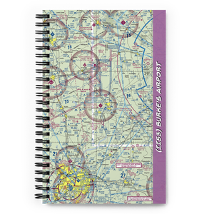Burke's Airport (II53) VFR Sectional Notebook