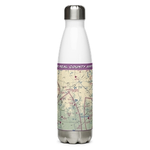 Real County Airport (49R) VFR Sectional Water Bottle