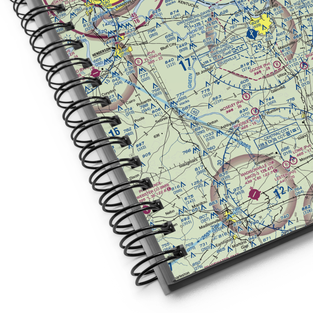 Renshaw Airport (II45) VFR Sectional Notebook 