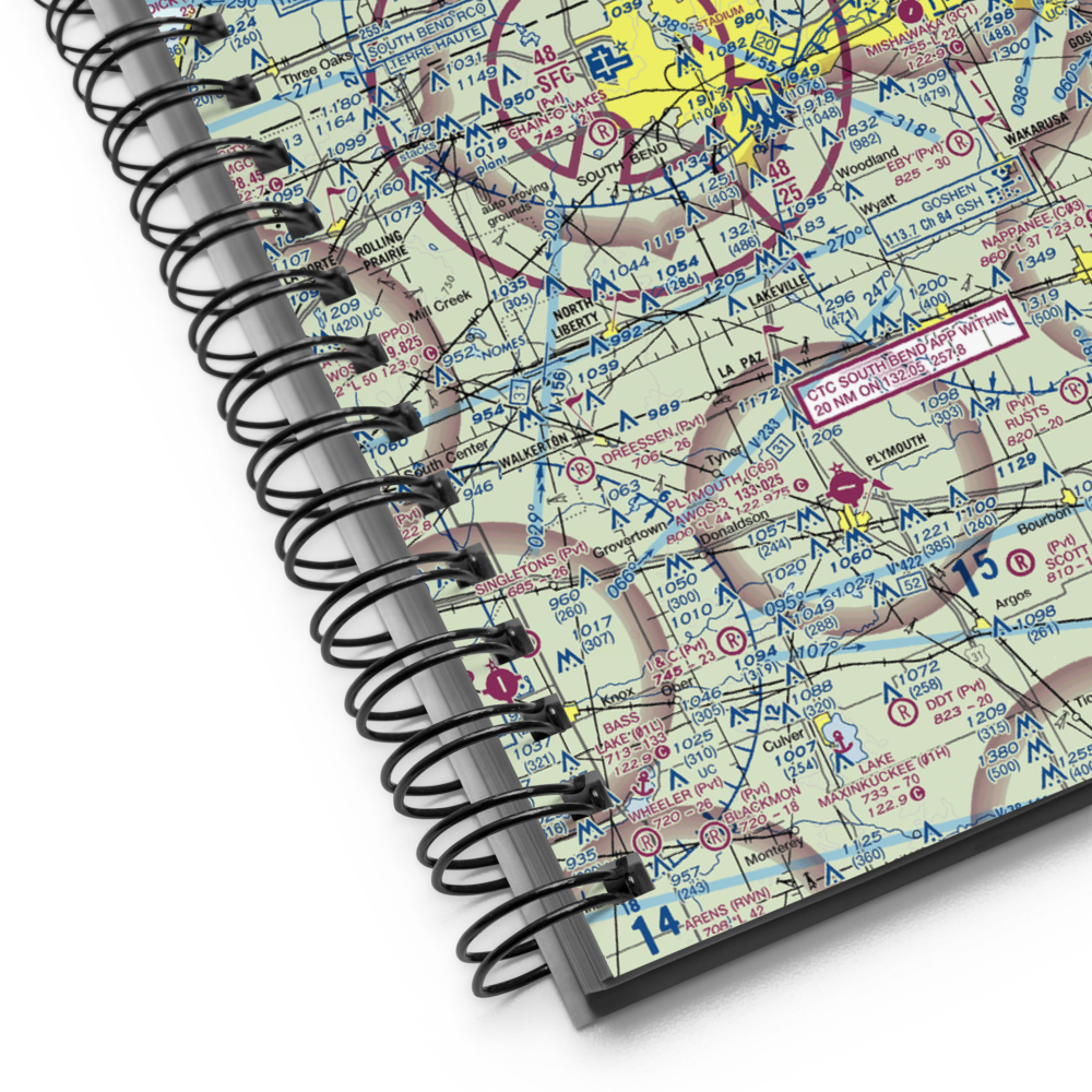C. V. Airport (II43) VFR Sectional Notebook 