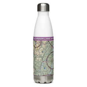 Schroon Lake Airport (4B7) VFR Sectional Water Bottle