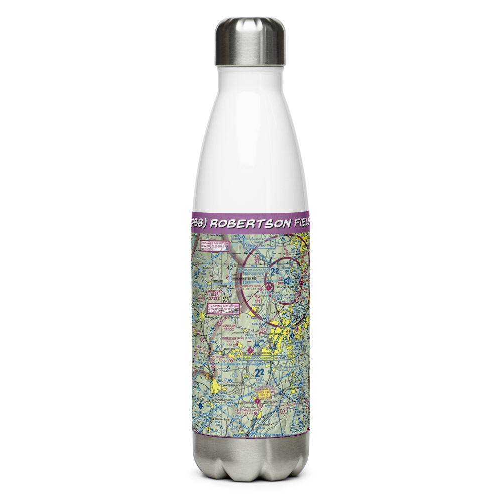 Robertson Field (4B8) VFR Sectional Water Bottle 