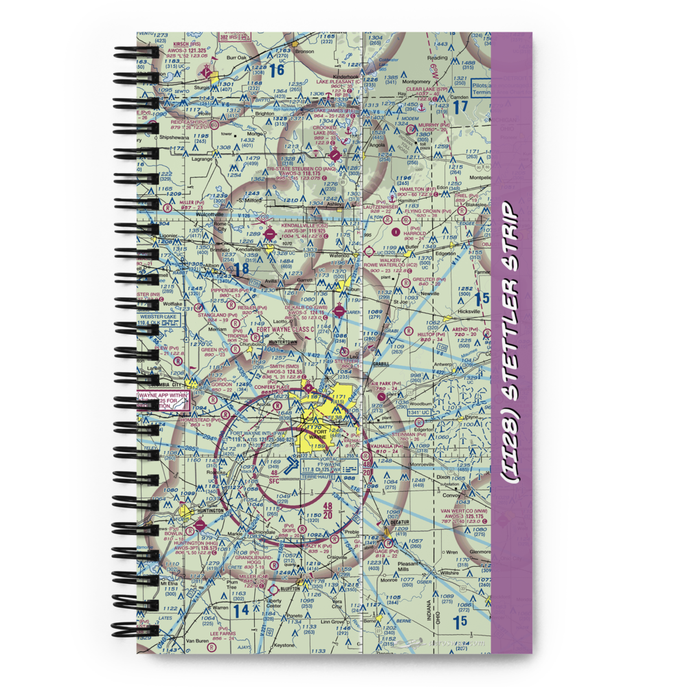 Stettler Strip (II28) VFR Sectional Notebook 