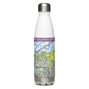 Columbia Airport (4G8) VFR Sectional Water Bottle
