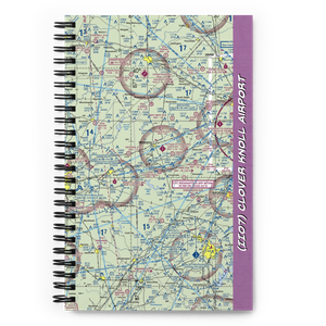 Clover Knoll Airport (II07) VFR Sectional Notebook