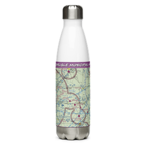 Carlisle Municipal Airport (4M3) VFR Sectional Water Bottle