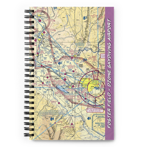 Foster Field - Dzone Skydiving Airport (ID92) VFR Sectional Notebook