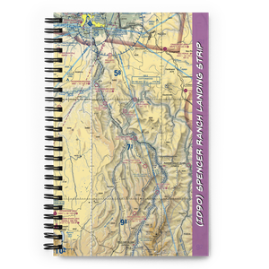 Spencer Ranch Landing Strip (ID90) VFR Sectional Notebook