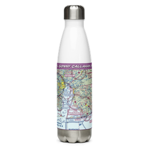 H L Sonny Callahan Airport (CQF) VFR Sectional Water Bottle