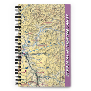 Cptpa Headquarters Airport (ID84) VFR Sectional Notebook