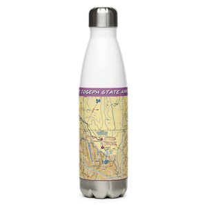 Joseph State Airport (JSY) VFR Sectional Water Bottle