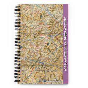 Lower Loon Creek Airport (C53) VFR Sectional Notebook