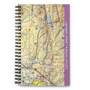 Hidden Lakes Airport (ID44) VFR Sectional Notebook
