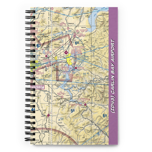 Carlin Bay Airport (ID43) VFR Sectional Notebook