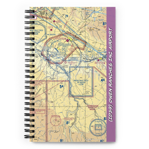 Owen Ranches Inc Airport (ID39) VFR Sectional Notebook