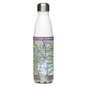 RWJ Airpark (54T) VFR Sectional Water Bottle