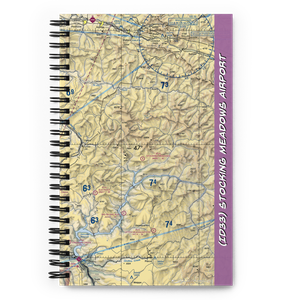 Stocking Meadows Airport (ID33) VFR Sectional Notebook
