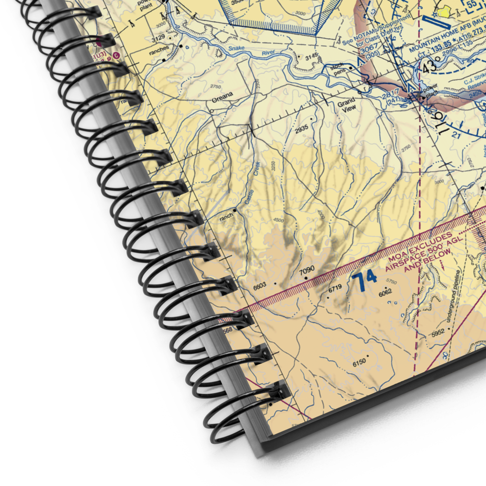 P And R Field (ID26) VFR Sectional Notebook 