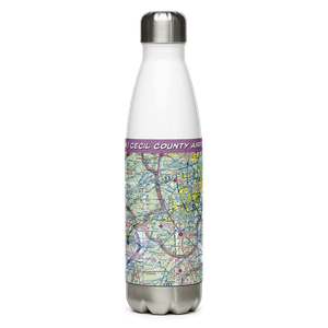 Cecil County Airport (58M) VFR Sectional Water Bottle