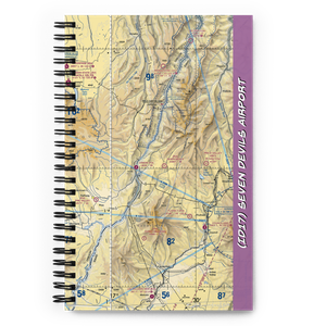 Seven Devils Airport (ID17) VFR Sectional Notebook