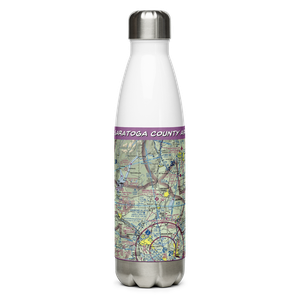 Saratoga County Airport (5B2) VFR Sectional Water Bottle