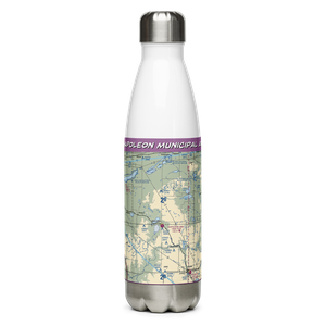 Napoleon Municipal Airport (5B5) VFR Sectional Water Bottle