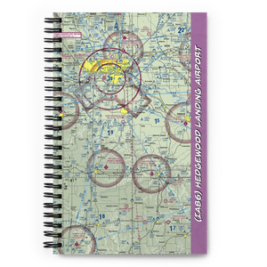 Hedgewood Landing Airport (IA86) VFR Sectional Notebook