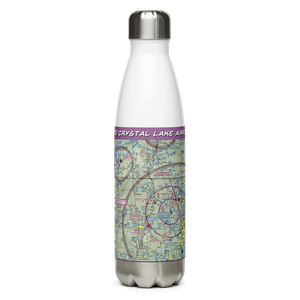 Crystal Lake Airport (5M5) VFR Sectional Water Bottle