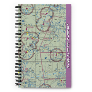 Sand Field Airport (IA69) VFR Sectional Notebook
