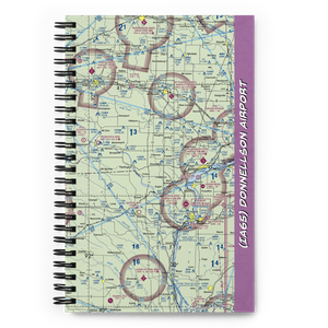 Donnellson Airport (IA65) VFR Sectional Notebook