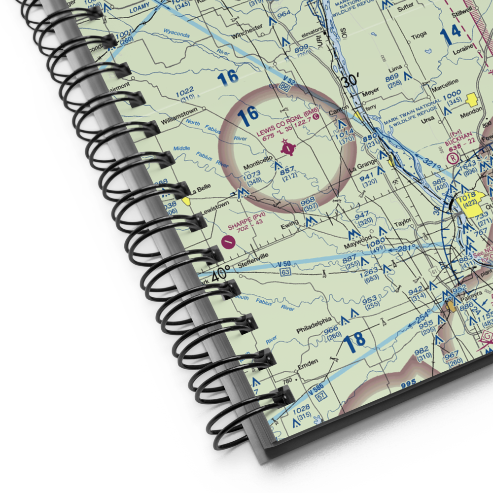Bickel STOLport (IA59) VFR Sectional Notebook 