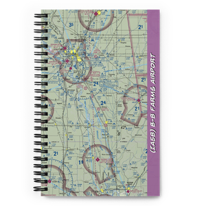 B-8 Farms Airport (IA58) VFR Sectional Notebook
