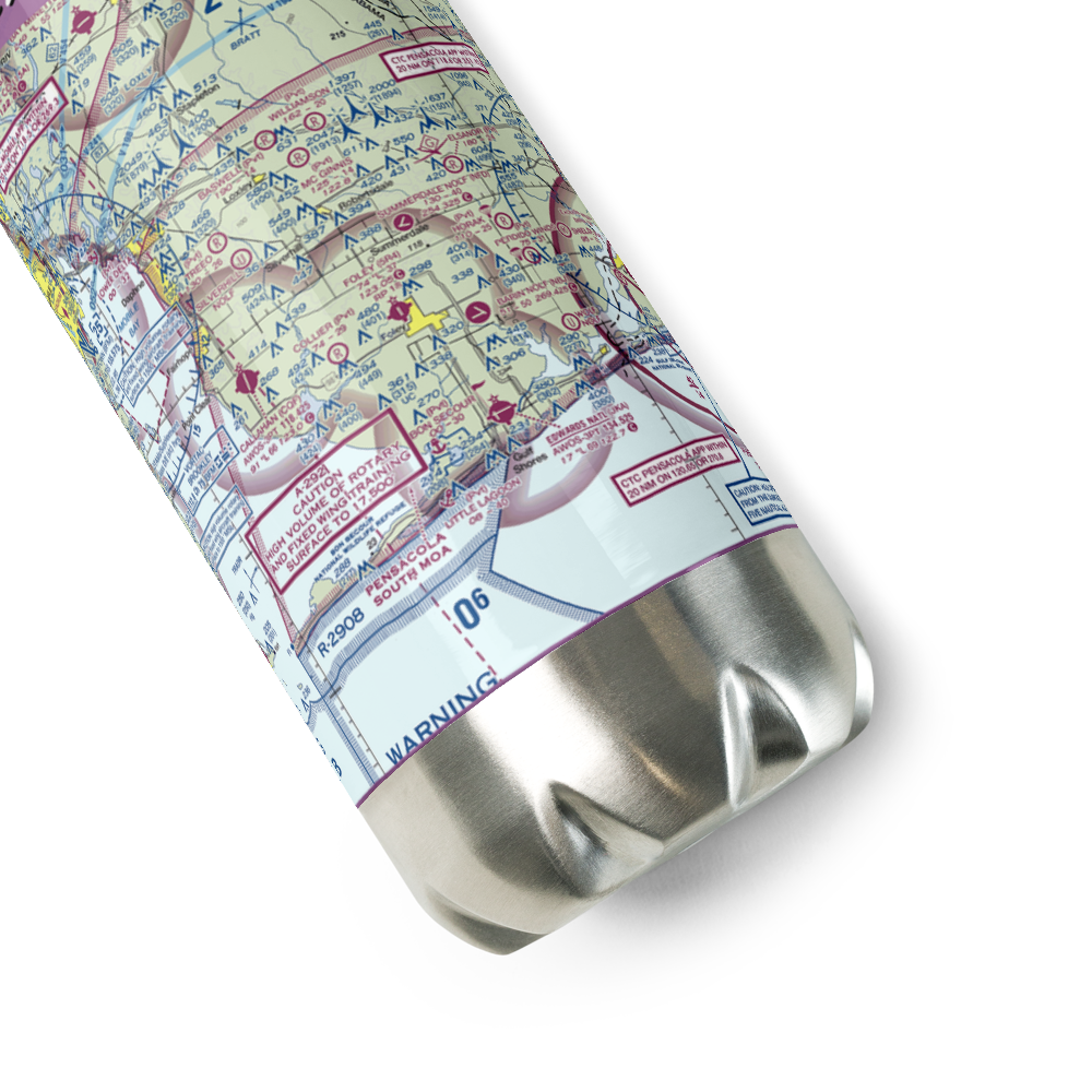 Foley Municipal Airport (5R4) VFR Sectional Water Bottle 