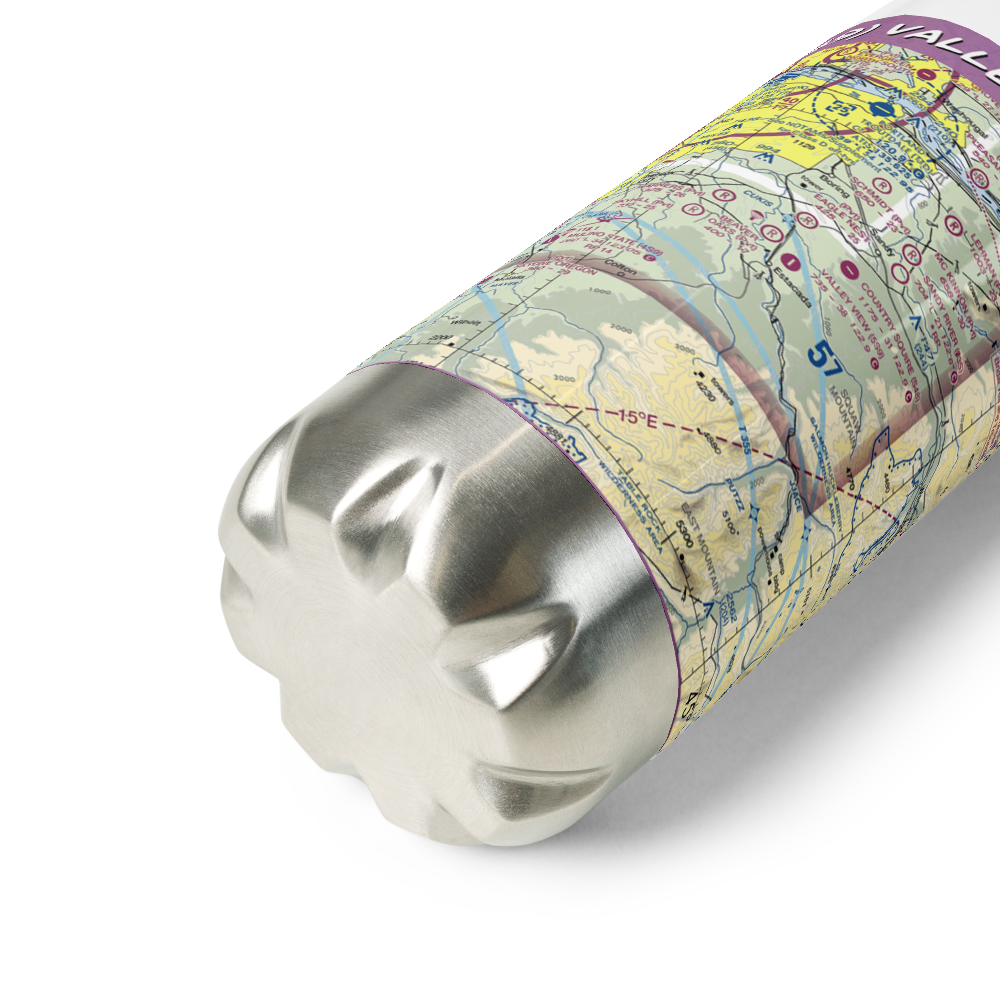Valley View Airport (5S9) VFR Sectional Water Bottle 