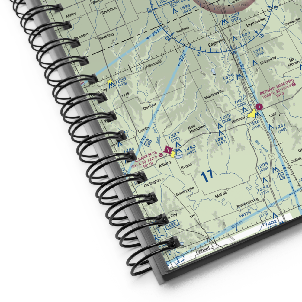Solly's Strip Ultralightport (IA44) VFR Sectional Notebook 