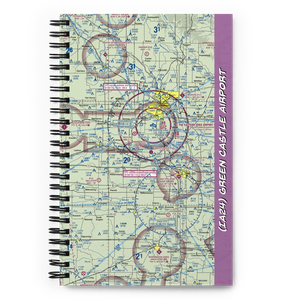 Green Castle Airport (IA24) VFR Sectional Notebook