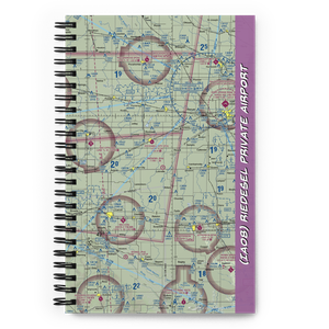 Riedesel Private Airport (IA08) VFR Sectional Notebook