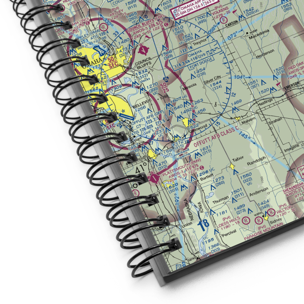 Ridge Airport (IA01) VFR Sectional Notebook 